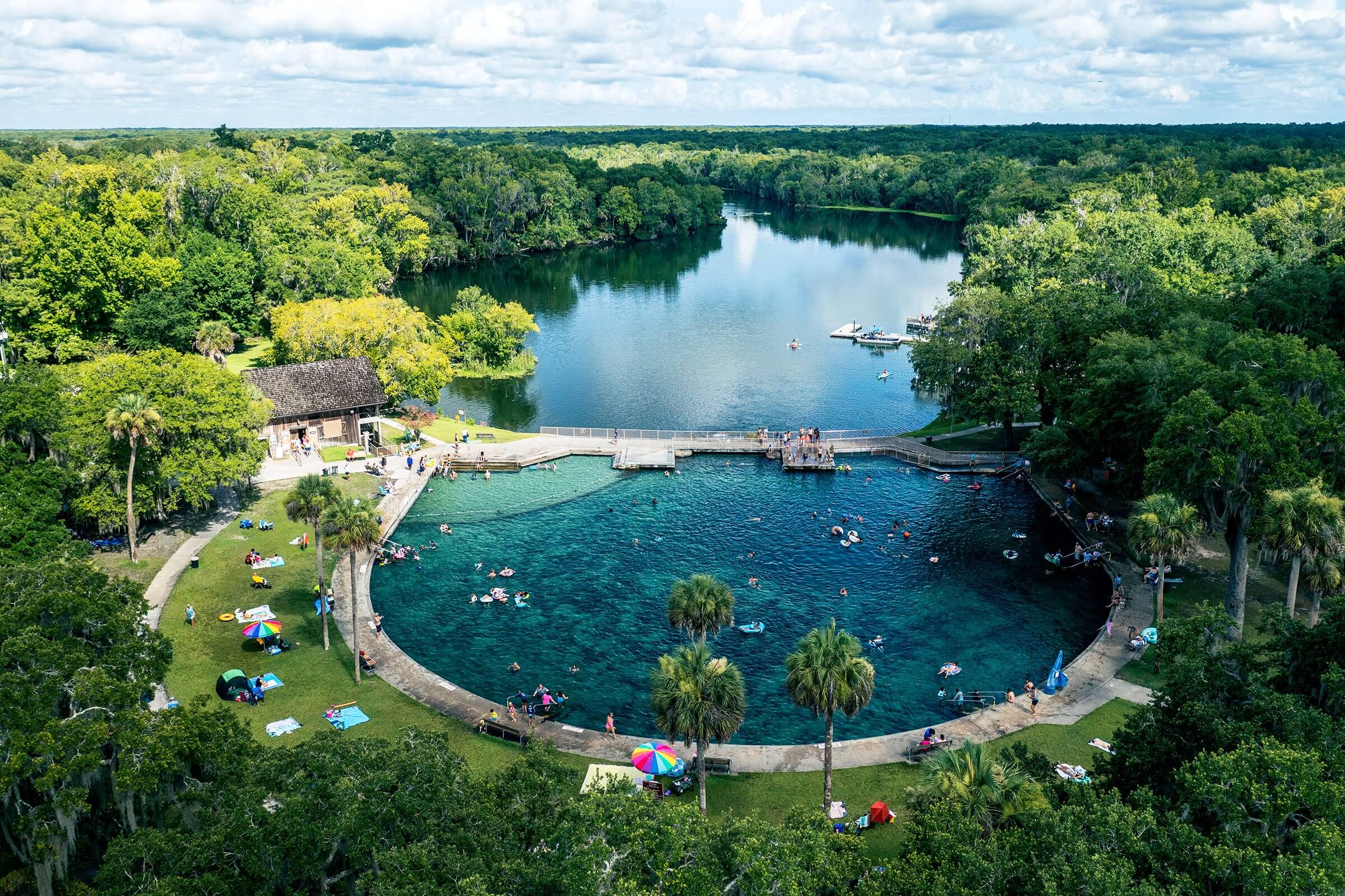 The historic De Leon Springs State Park